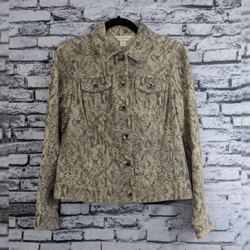 LAST CHANCE Christopher & Banks denim jacket